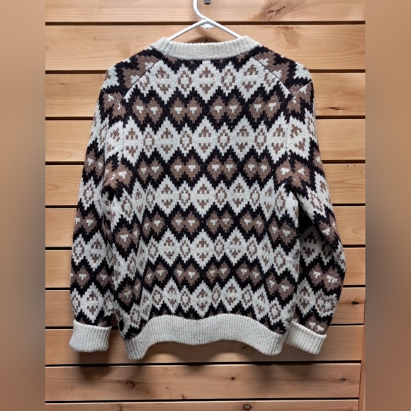 Patagonia Recycled Wool Blend Crewneck Pullover Size M - Picture 2 of 6